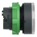 Schneider Electric ZB5 Series White Spring Return Push Button Head 22 mm Cutout Plastic IP66, IP69K, IP67 ZB5AW313
