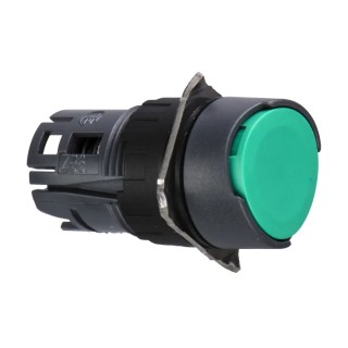 Schneider Electric Harmony XB6 Series Green Spring Return Push Button Head, 16 mm Cutout, IP65 ZB6AA3