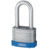 ABUS Key Steel Padlock Weatherproof Keyed Alike 8.8 mm Shackle Diameter 53 mm Width XR0041HB5KA1
