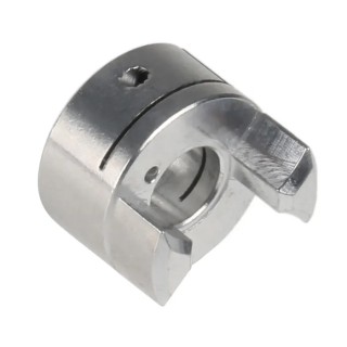 Ruland Aluminium Clamp Style Jaw Flexible Coupler 19.1 mm OD 8 mm Bore 27.2 mm Length MJC19-8-A