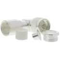 TE Connectivity N Series Coaxial Connector Cable Male N Connector, 50 Ω, Right Angle Body, Solder Termination 1-1478418-0