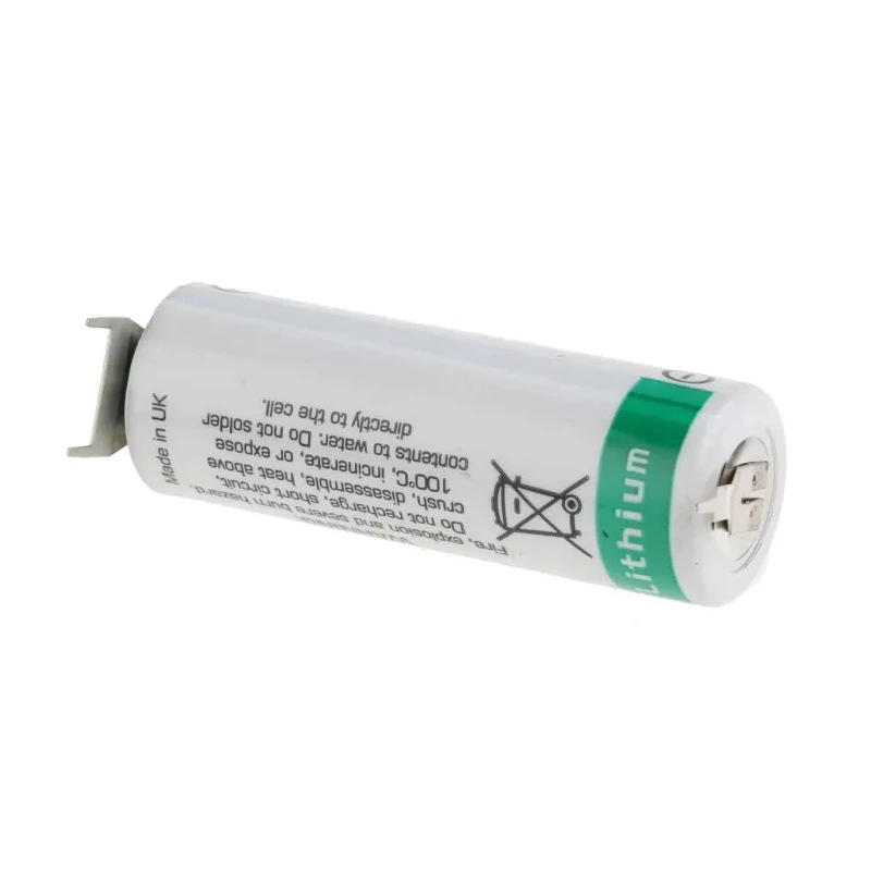 Saft Lithium Thionyl Chloride 3.6 V PCB Mount Battery 3.6 Ah 17.13 mm x 50.9 mm LS 175003PF