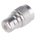 TE Connectivity N Series Coaxial Connector Cable Male N Connector, 50 Ω, Straight Body Solder 1-1478419-0
