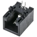 Molex RJ22 Series 95501 Cat3 Unshielded Modular Jack Connector Female Cable Right Angle 1 Port 6 Way RJ22