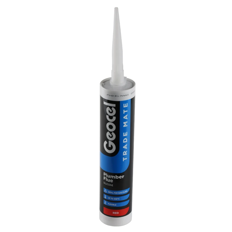 Geocel High Temperature Silicone Sealant Red Putty Cartridge 310 ml 6011030
