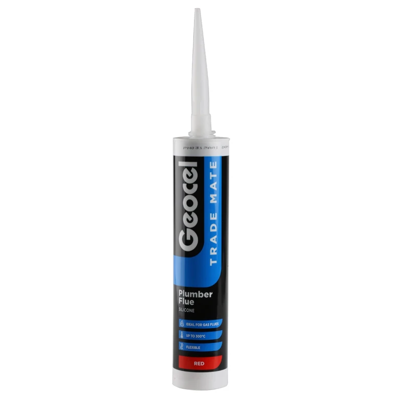 Geocel High Temperature Silicone Sealant Red Putty Cartridge 310 ml 6011030