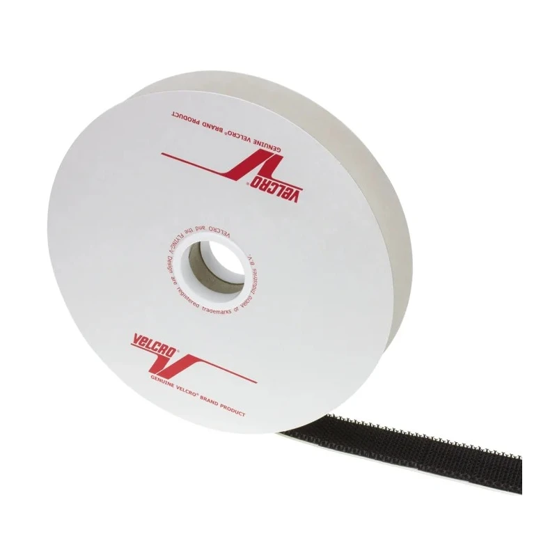 Velcro Black Hook Tape 25mm Width x 5m Length Water Based Acrylic Polymer Material EB51025330118476