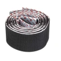 Velcro Black Heavy Duty Hook & Loop Tape, 50mm Width x 1 m Length, Polyamide Material, Maximum Operating Temperature 60241