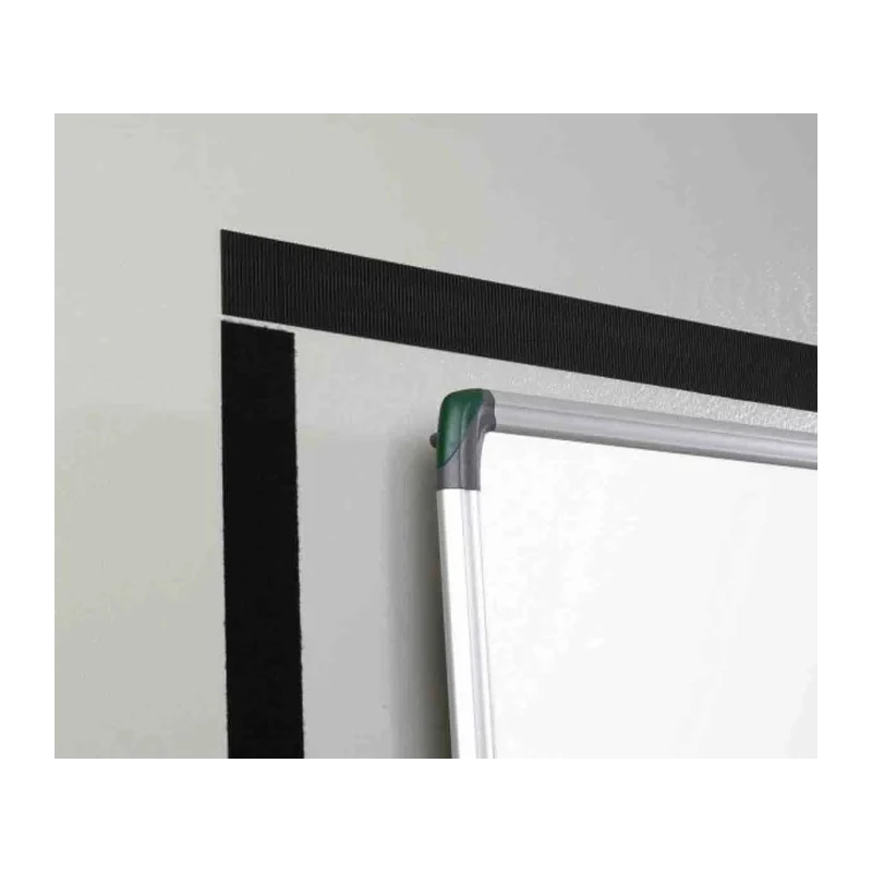 Velcro Black Heavy Duty Hook & Loop Tape, 50mm Width x 1 m Length, Polyamide Material, Maximum Operating Temperature 60241