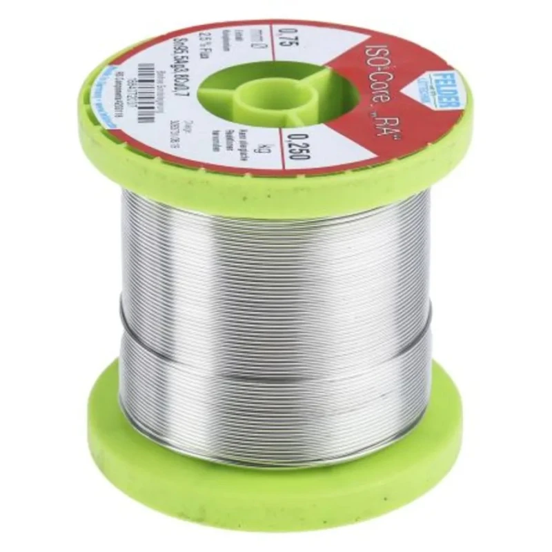 Felder Lottechnik Lead Free Solder Wire 0.75 mm Diameter 217 °C Melting Point 18.840.72037