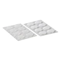 Velcro White Hook & Loop Tape 16mm x 16mm Self-Adhesive Polyamide Tape EC60227