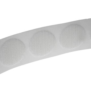 Velcro White Hook Tape 22mm Width x 5m Length, Polyamide Material, Adhesive PS14, Operating Temp -15°C to EB88022010114505