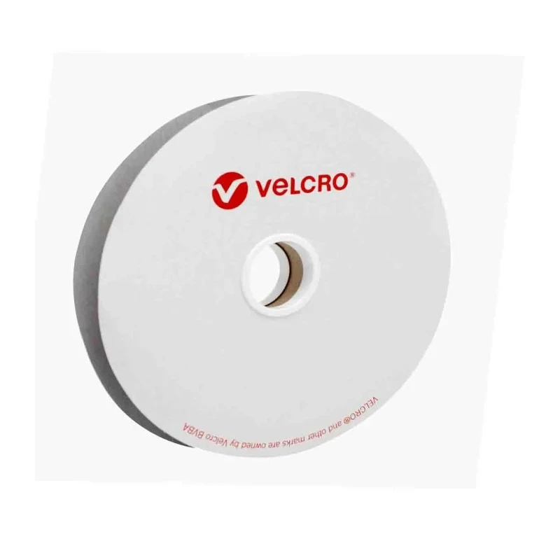 Velcro Black Loop Tape 25mm Width x 5 m Length with Acrylic Adhesive Suitable for Indoor and Outdoor Use EB01025330118482