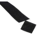 Velcro Black Loop Tape 25mm Width x 5 m Length with Acrylic Adhesive Suitable for Indoor and Outdoor Use EB01025330118482