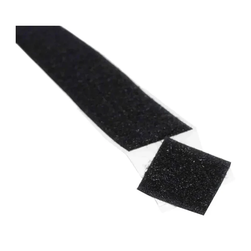 Velcro Black Loop Tape 25mm Width x 5 m Length with Acrylic Adhesive Suitable for Indoor and Outdoor Use EB01025330118482
