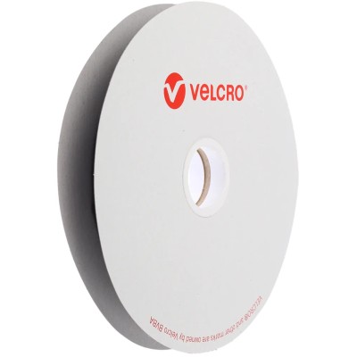 Velcro Black Hook & Loop Tape, 20mm Width x 10m Length, Thickness 1.35mm, Polypropylene and Polyamide EB29020330999555