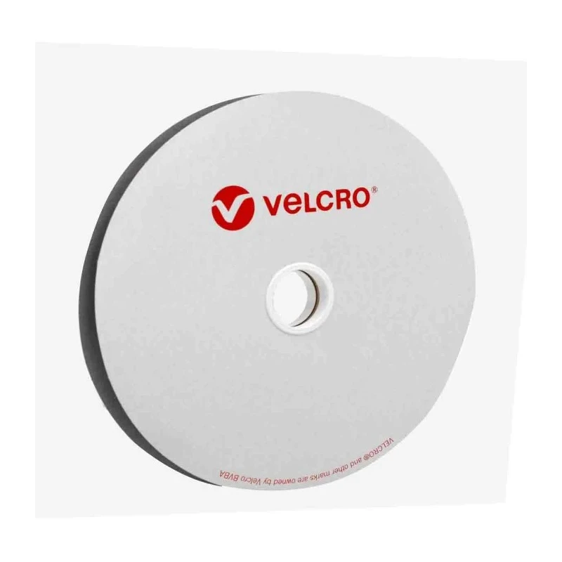 Velcro Black Hook & Loop Tape, 20mm Width x 10m Length, Thickness 1.35mm, Polypropylene and Polyamide EB29020330999555