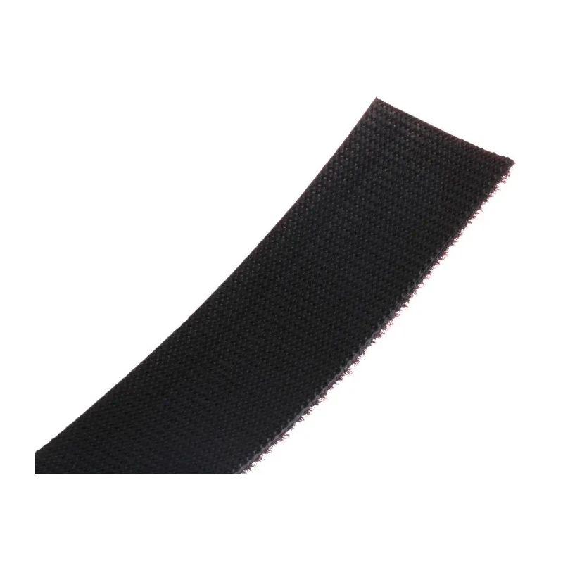 Velcro Black Hook & Loop Tape, 20mm Width x 10m Length, Thickness 1.35mm, Polypropylene and Polyamide EB29020330999555