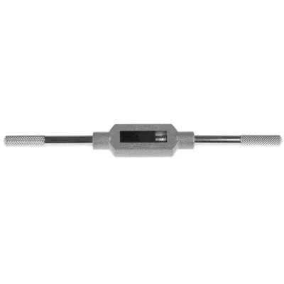 RS PRO Tap Wrench Die Cast Aluminium Adjustable Handle Chrome Finish 195mm 424-1126