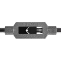 RS PRO Tap Wrench Die Cast Aluminium Adjustable Handle Chrome Finish 195mm 424-1126