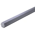 RS PRO Hexagonal Bar Mild Steel Metal Bar 12mm Width, 1m Height, 1m Length 424-3510
