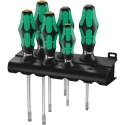 Wera Pozidriv, Slotted Standard Screwdriver Set, 6-Piece 05105656001