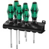 Wera Pozidriv, Slotted Standard Screwdriver Set, 6-Piece 05105656001