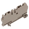 Weidmüller ZDU Series DIN Rail Terminal Block Dark Beige 2.5mm² 1-Level Spring Terminal 1781820000