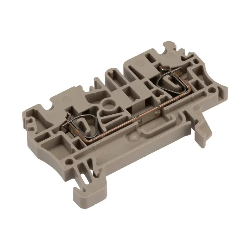 Weidmüller ZDU Series DIN Rail Terminal Block Dark Beige 2.5mm² 1-Level Spring Terminal 1781820000