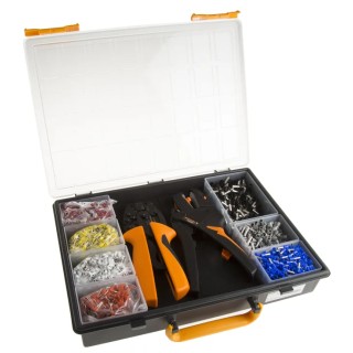 Weidmüller Connector Tool Kit Ferrule with Cutting Tool, Wire End Ferrules, and Stripping Tool 9028680000