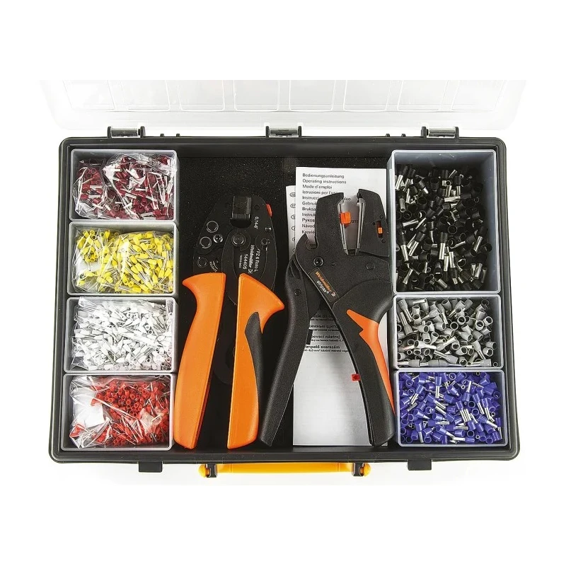 Weidmüller Connector Tool Kit Ferrule with Cutting Tool, Wire End Ferrules, and Stripping Tool 9028680000
