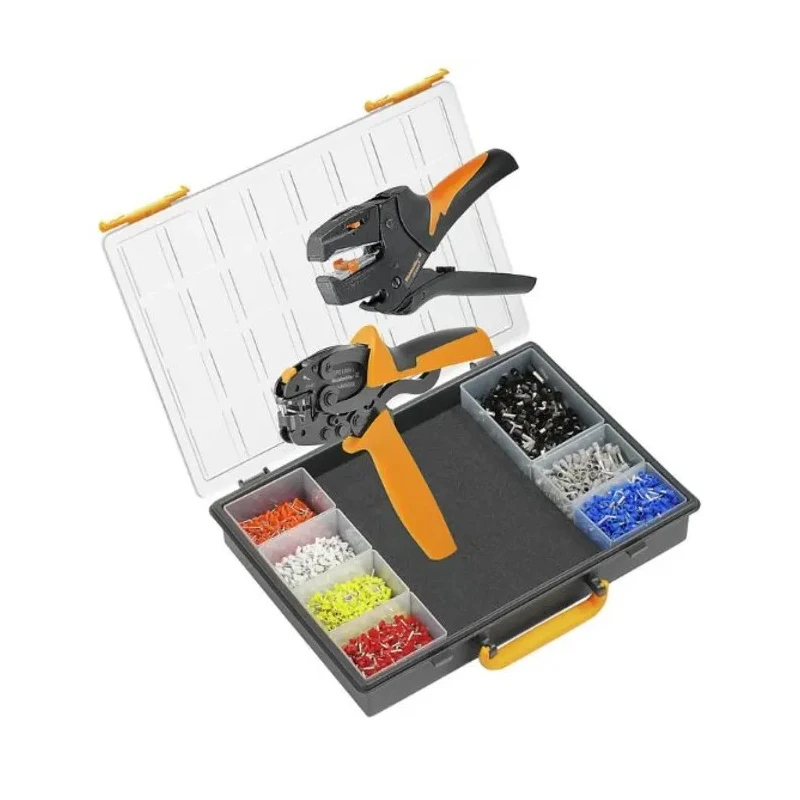 Weidmüller Connector Tool Kit Ferrule with Cutting Tool, Wire End Ferrules, and Stripping Tool 9028680000