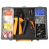 Weidmüller Bootlace Ferrule 3100 Pieces Crimp Terminal Kit with Stripping and Crimping Tools for 0.25 to 6mm² Wire 9028740000