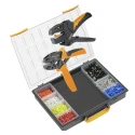 Weidmüller Bootlace Ferrule 3100 Pieces Crimp Terminal Kit with Stripping and Crimping Tools for 0.25 to 6mm² Wire 9028740000