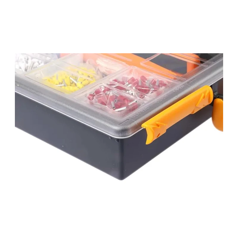 Weidmüller Bootlace Ferrule 3100 Pieces Crimp Terminal Kit with Stripping and Crimping Tools for 0.25 to 6mm² Wire 9028740000