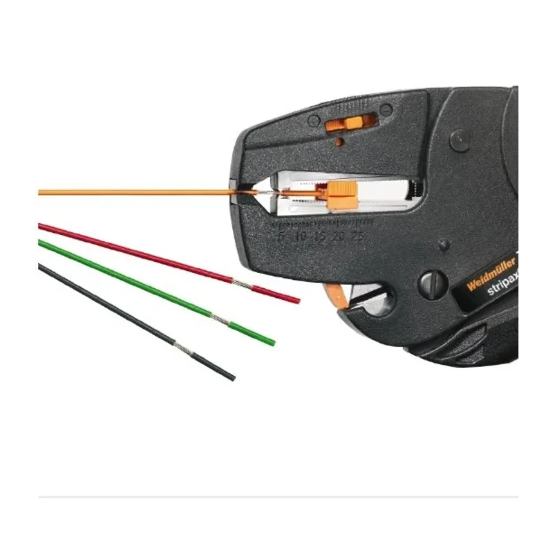 Weidmüller Stripax Series Insulated Wire Stripper, 0.08 to 10 mm², Steel and Polyamide, Insulated Handle, Model 9005000000