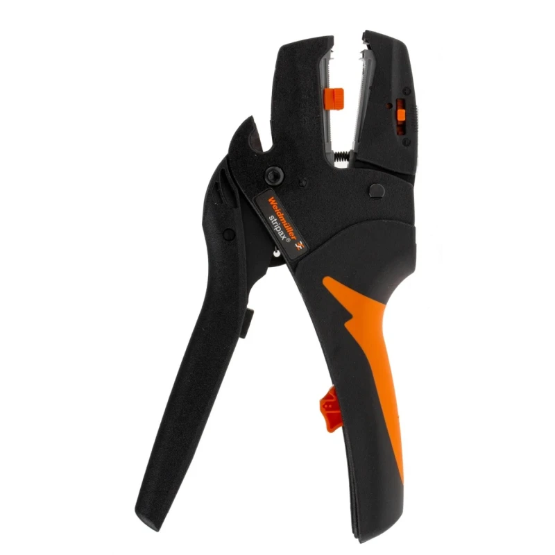 Weidmüller Stripax Series Insulated Wire Stripper, 0.08 to 10 mm², Steel and Polyamide, Insulated Handle, Model 9005000000