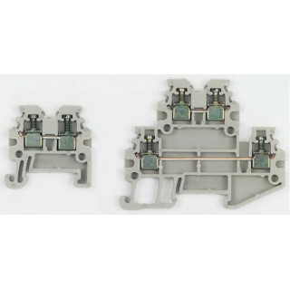Weidmüller ZQV Series Yellow Wemid Jumper Bar for Use with DIN Rail Terminal Blocks 1754290000