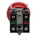 Schneider Electric Harmony XB4 Series Key Release Emergency Stop Push Button Panel Mount 22mm Cutout SPDT IP66 XB4BS9445