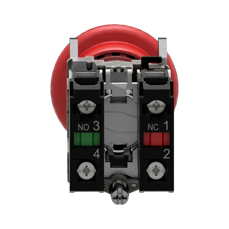 Schneider Electric Harmony XB4 Series Key Release Emergency Stop Push Button Panel Mount 22mm Cutout SPDT IP66 XB4BS9445