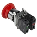 Schneider Electric Harmony XB4 Series Key Release Emergency Stop Push Button Panel Mount 22mm Cutout SPDT IP66 XB4BS9445