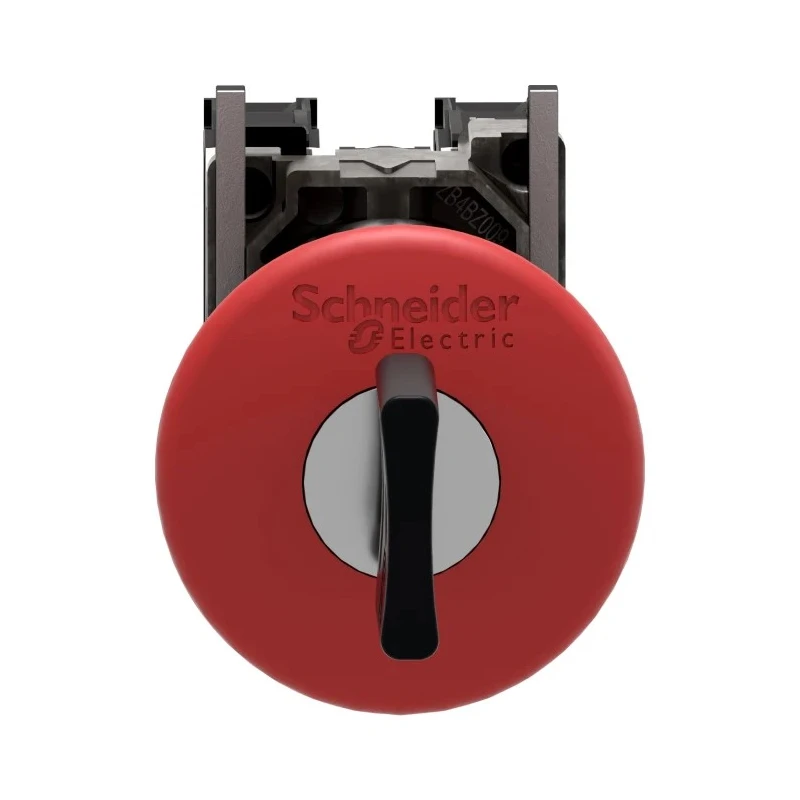 Schneider Electric Harmony XB4 Series Key Release Emergency Stop Push Button Panel Mount 22mm Cutout SPDT IP66 XB4BS9445