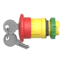 Schneider Electric Harmony Series Key Release Emergency Stop Push Button Panel Mount 22mm Cutout IP66 IP67 IP69K ZB5AS944