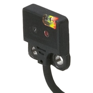 Panasonic Retroreflective Photoelectric Sensor, Block Style, Detection Range 2 mm to 25 mm, PNP Output, IP67 Rated EX-24A-PN