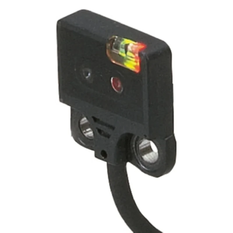 Panasonic Retroreflective Photoelectric Sensor, Block Style, Detection Range 2 mm to 25 mm, PNP Output, IP67 Rated EX-24A-PN