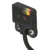 Panasonic Retroreflective Photoelectric Sensor, Block Style, Detection Range 2 mm to 25 mm, PNP Output, IP67 Rated EX-24A-PN