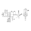 Kubler 2400 Series Incremental Encoder 24V dc IP65 Shock Proof Solid Shaft 05.2400.1122.1024