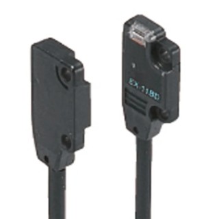 Panasonic Through Beam Photoelectric Sensor, Block Sensor, 1 m Detection Range, PNP Output, IP67 Rated EX-19A-PN