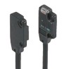 Panasonic Through Beam Photoelectric Sensor, Block Sensor, 1 m Detection Range, PNP Output, IP67 Rated EX-19A-PN