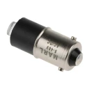 Marl White Indicator Lamp Single Chip, 48 V AC/DC, BA9 Base, 4.9 mm Diameter, 785mcd Brightness 255-997-64-38